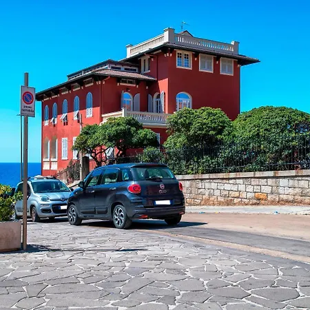 דירה Fignoni - Attico Panoramico Fronte Mare O Matrimoniale Con Bagno Privato אלגהרו
