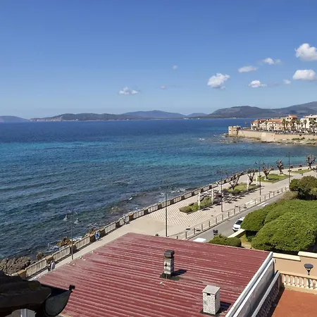 דירה Fignoni - Attico Panoramico Fronte Mare O Matrimoniale Con Bagno Privato אלגהרו